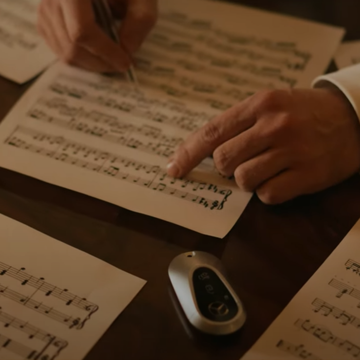 FORTEPIAN, PAŁAC BRUNÓW, MERCEDES EQS I COVER MAD WORLD – GARY JULES